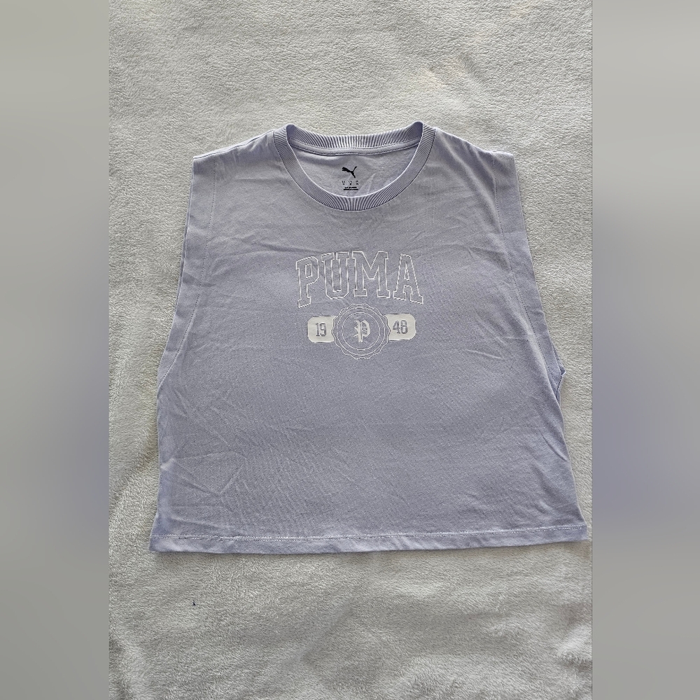 PUMA Women's Light Purple Muscle Tee